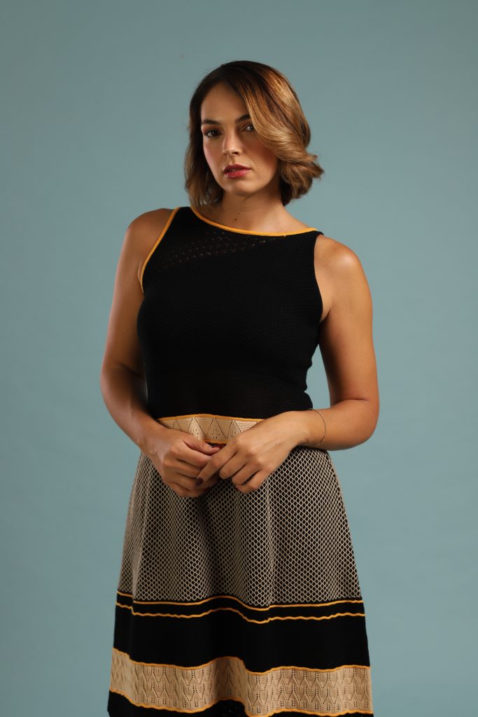 Vestido WAYRURU 100% algodón pima orgánico - Wisqa Perú only natural fibers