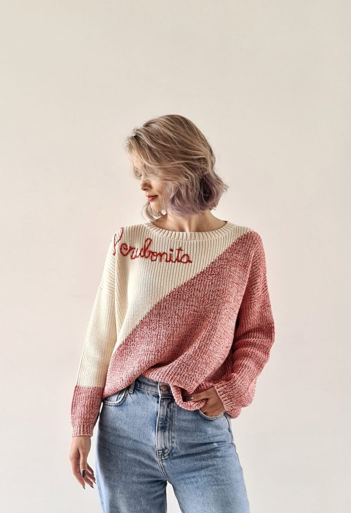 SWEATER PERUBONITA TEJIDO EN 100% ALGODÓN PIMA