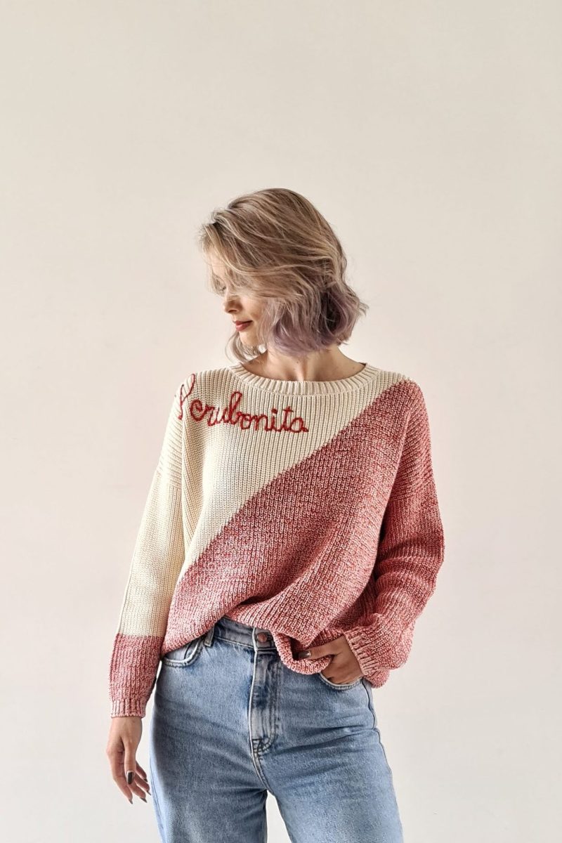 SWEATER PERUBONITA TEJIDO EN 100% ALGODÓN PIMA