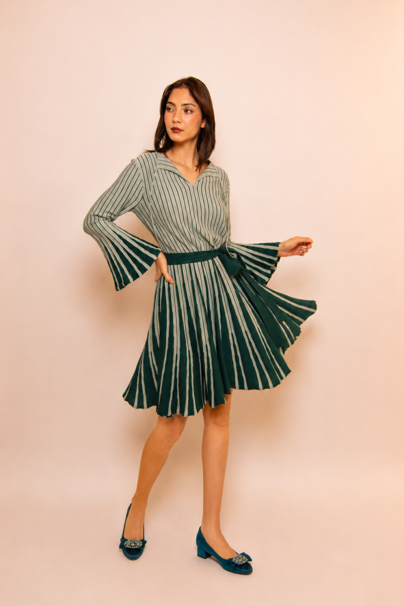Vestido KUSITA tejido en 100% algodón Pima peruano